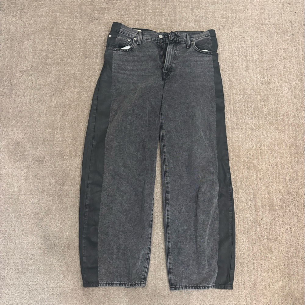 Levi's Charcoal and Black Denim